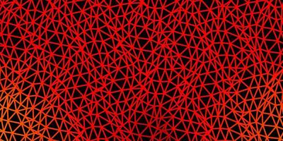 Light orange vector polygonal background.