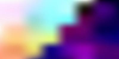 Dark multicolor vector abstract blur pattern.