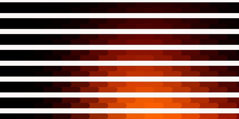 Dark Orange vector texture with lines.