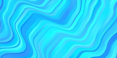 Light BLUE vector pattern with curves.