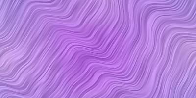 Light Purple vector background with curves.