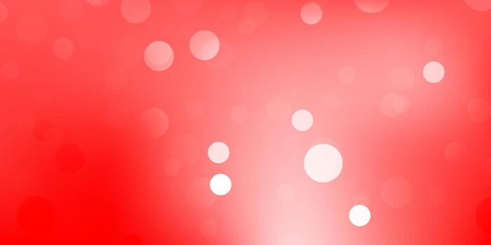 patrón de vector rojo claro con formas abstractas.