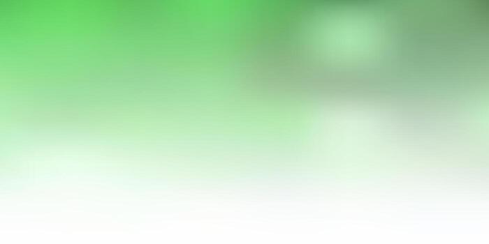 patrón de desenfoque degradado vector verde claro.