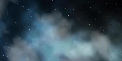 patrón de vector gris claro con estrellas abstractas.