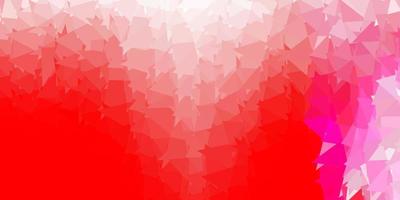 Light red vector geometric polygonal wallpaper.