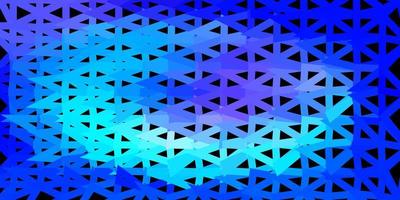Light pink, blue vector gradient polygon design.
