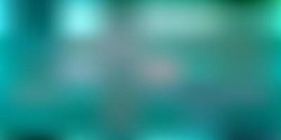 Light blue, green vector gradient blur background.