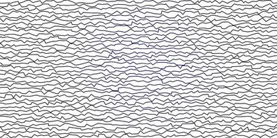 Dark Blue, Red vector pattern with curves.