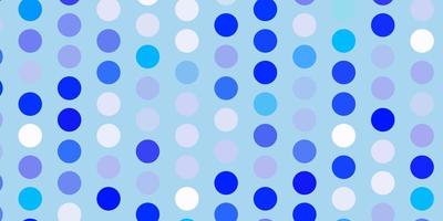 Light blue vector background with spots.