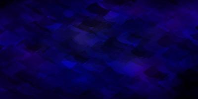 Dark BLUE vector background with triangles.