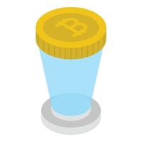 Cryptocurrency Coin Concepts vector