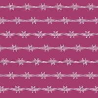 Abstract barbed wire pattern vector illustration