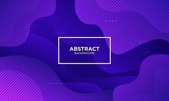 Abstract Purple Fluid Wave Background vector