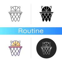 Basketball vector icon