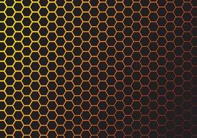 Abstract Technology Hexagon Gradient Background vector