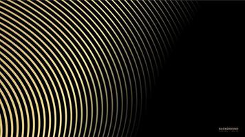 Striped gold line texture. Abstract warped Diagonal Striped Background vector