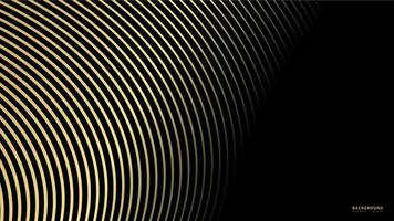 Striped gold line texture. Abstract warped Diagonal Striped Background vector