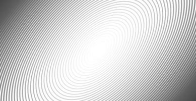 Concentric circle for sound wave. Abstract circle line pattern vector