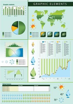 Graphic elements infographic