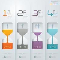 Info graphic design vector