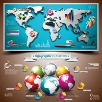 Info graphic elements vector