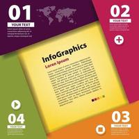 Infographic design vector