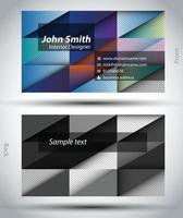 Vector creative business card