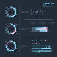 vector de infografia de informacion