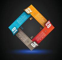 Infographic minimal elements vector