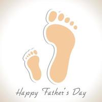 Happy fathers day card vector