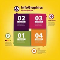 Infographic design vector