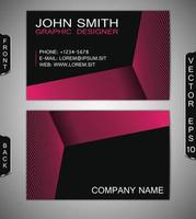 Vector  creative business cards