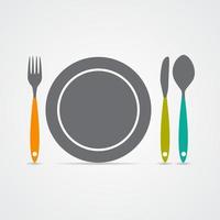 Ilustración de vector de plantilla de fondo de menú de restaurante