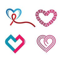 Love logo images vector