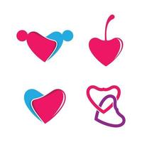 Love logo images vector