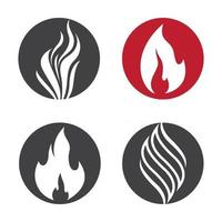 Fire logo images vector