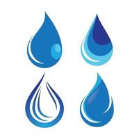 Water drop logo images vector