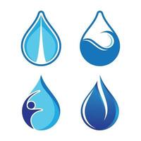 Water drop logo images vector