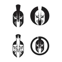 Spartan logo design images illustration vector