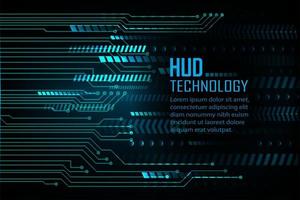 cyber circuit future technology concept background vector