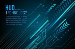 cyber circuit future technology concept background vector