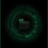 cyber circuit future technology concept background vector