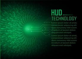 cyber circuit future technology concept background vector