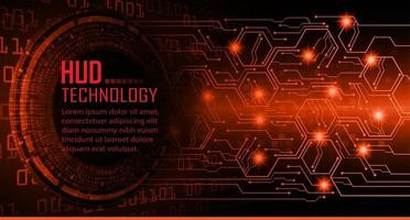 cyber circuit future technology concept background vector