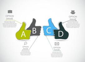 Infographic Templates for Business Vector Illustration
