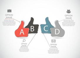 Infographic Templates for Business Vector Illustration