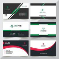 Modern And Professional Business Card Design Template vector