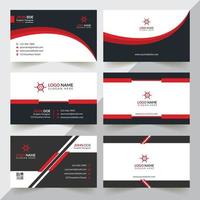 Minimal Business Card Design Template vector