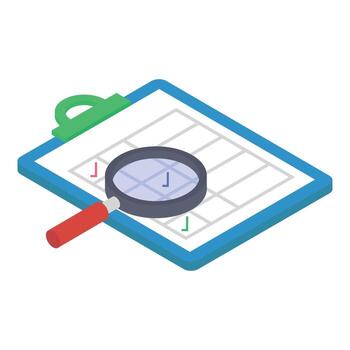 Document Analysis Concepts vector