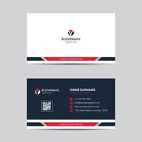 Preview Business Card vector